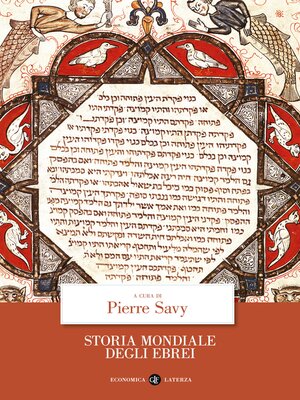 cover image of Storia mondiale degli Ebrei